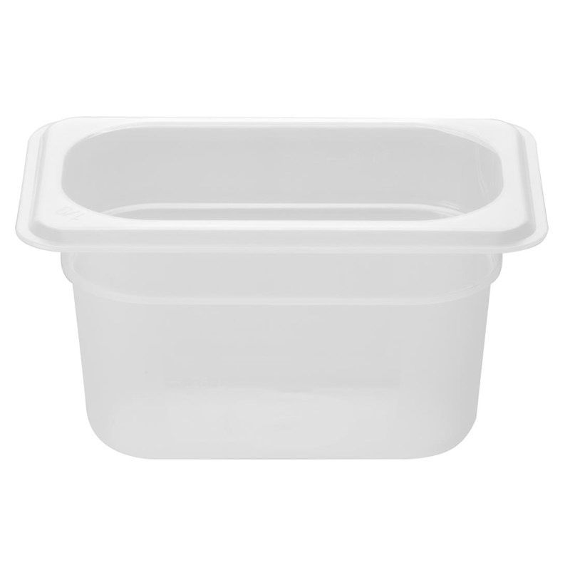 Nisbets Essentials Polypropylene 1/9 Gastronorm container 100mm