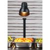 Buffalo Stacja tnąca z lampą grzewczą, matowa, czarna, 250 W