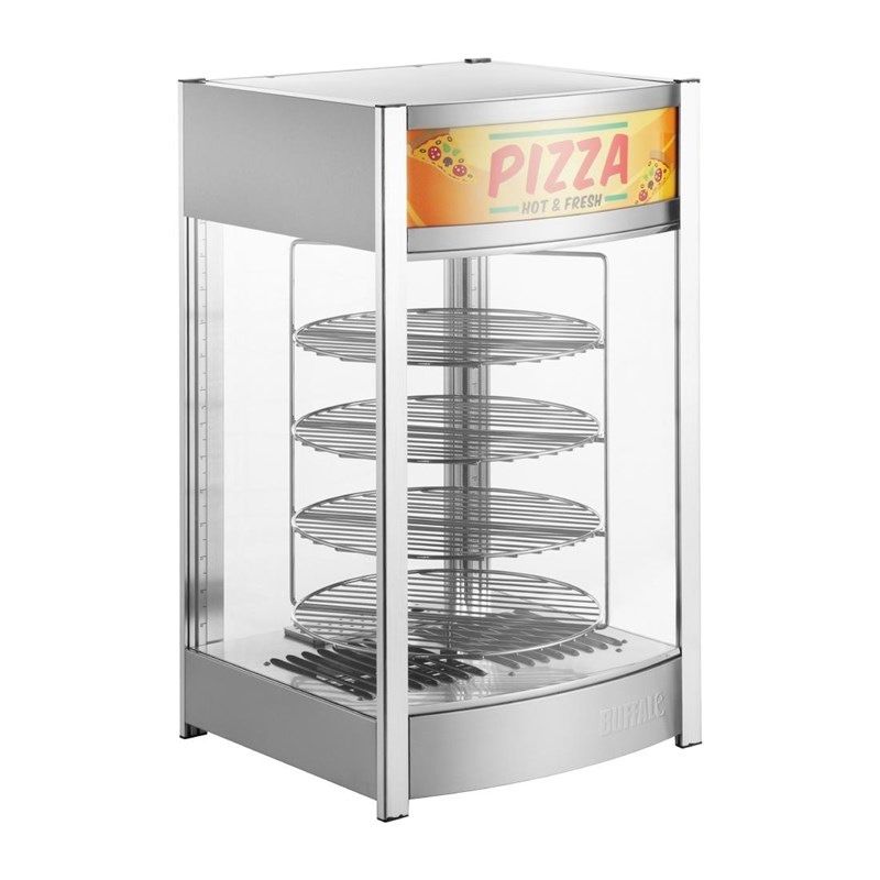 Buffalo 4-lags opvarmet pizzadisplay