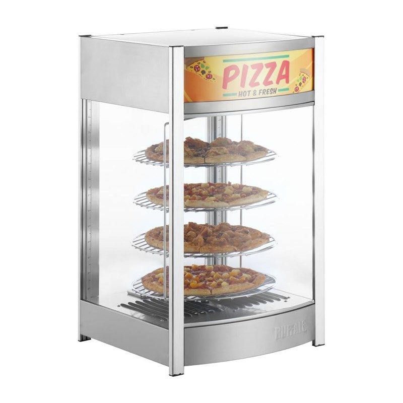 Buffalo 4-lags opvarmet pizzadisplay