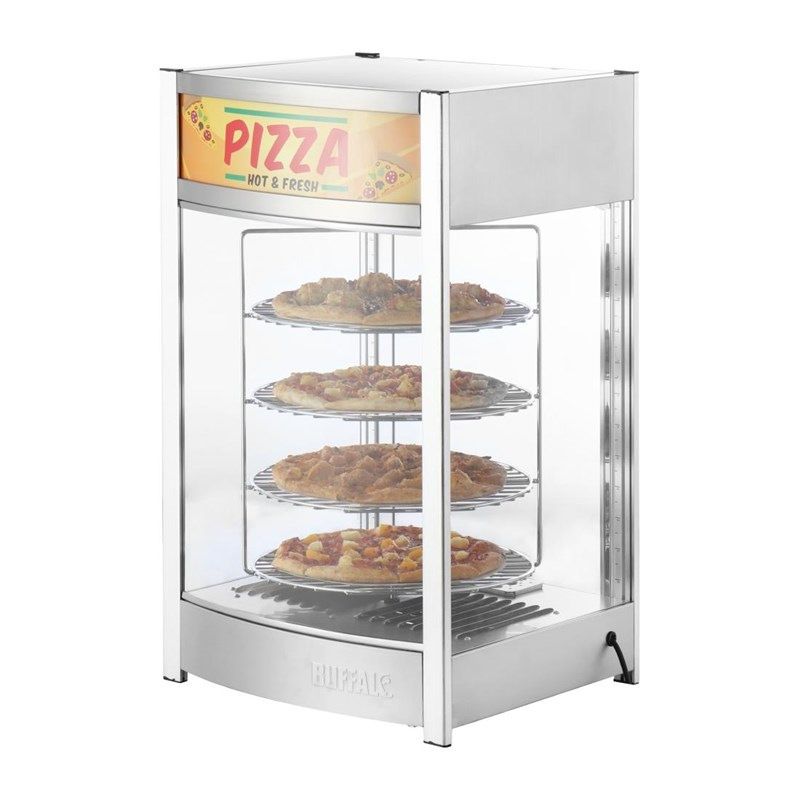 Buffalo 4-lags opvarmet pizzadisplay