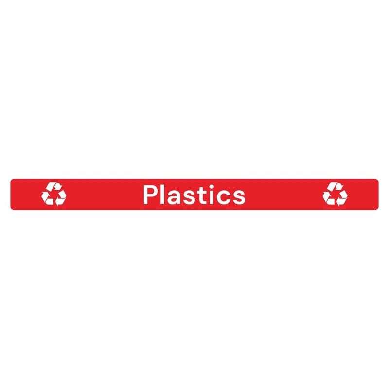 Jantex Smal papperskorgetikett - Plast