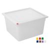 Hygiplas Click PP GN Container 2/3 with lid & 7 color clips 200mm 16.1Ltr (4 pcs)