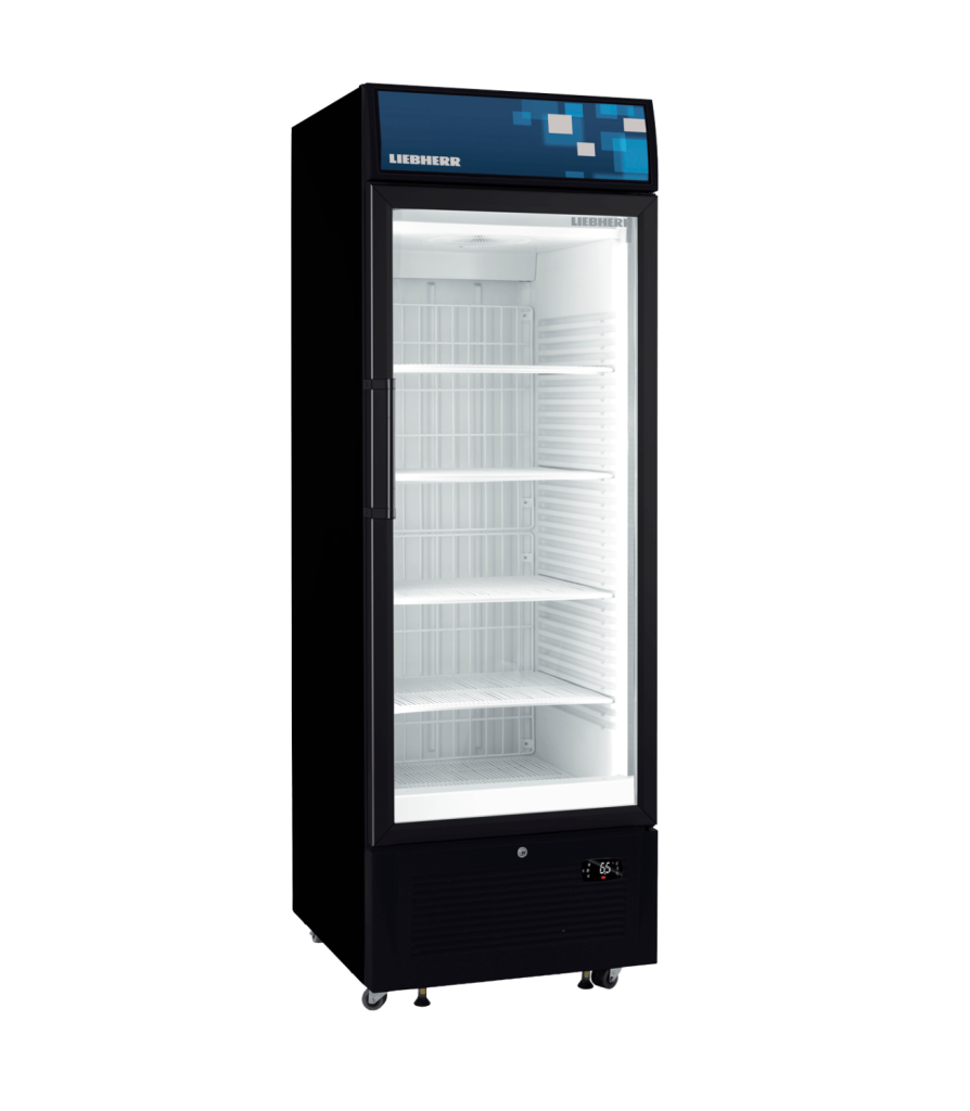 Congelatore espositivo Liebherr NoFrost con porta in vetro FDvb 4643