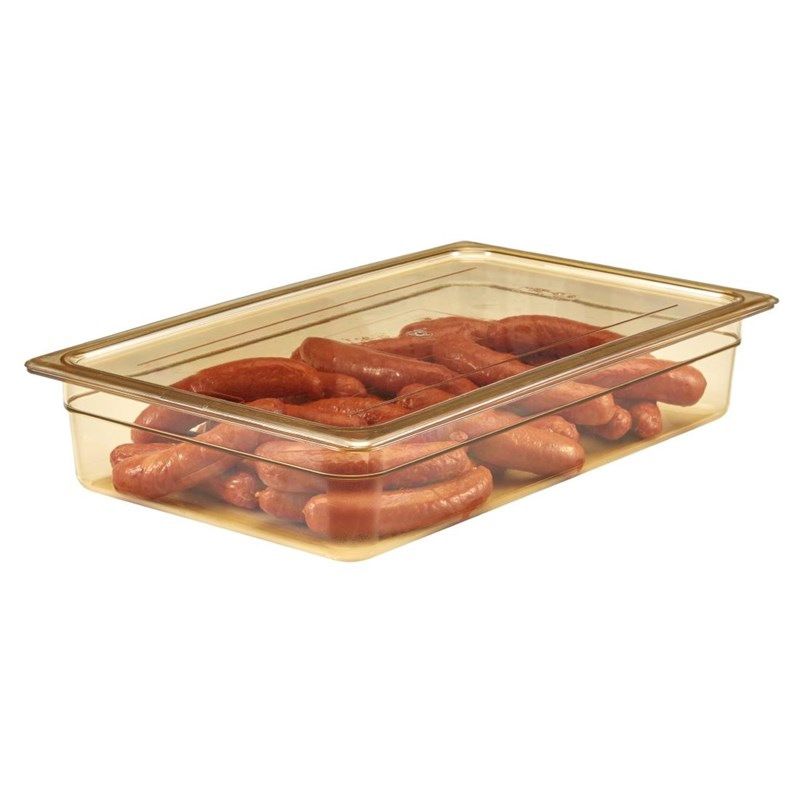 Cambro Polycarbonate haute temp&eacute;rature 1/3 Gastronorm 65 mm