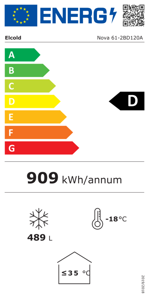 Elcold Vrieskist NOVA 61 - 489L - EL405HA