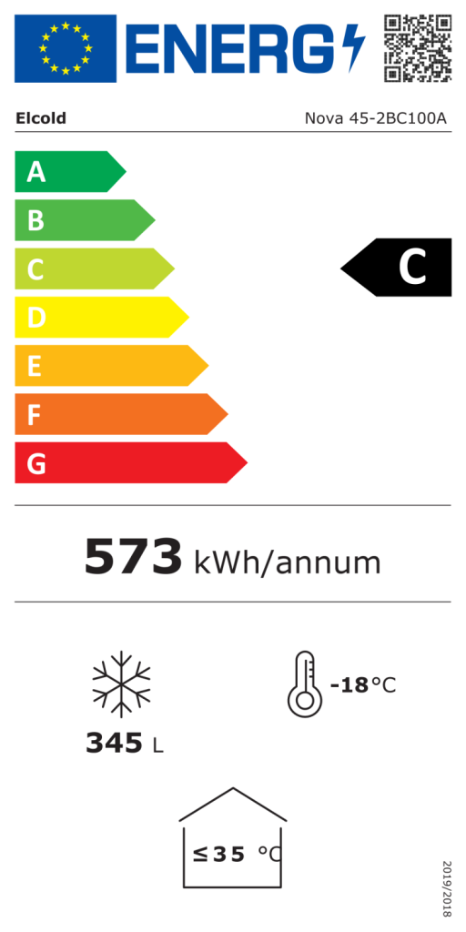 Elcold Vrieskist NOVA 45 - 345L - EL403HA