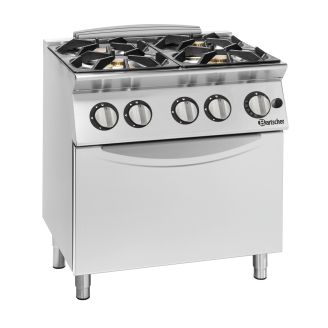 Bartscher Gasfornuis 900 4 branders GBO