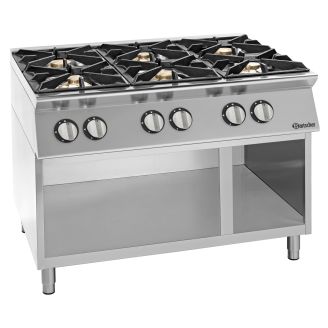 Bartscher Gasfornuis 900 6 branders OU