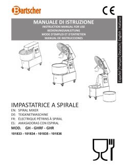 User manual