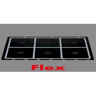 Berner Plaque &agrave; induction BI6EGAFL42-A Flex 42W Flachenstar