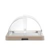 Vitrina refrigerada individual Hendi con tapa enrollable, color beige, 460 x 355 x (alto) 220 mm