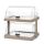 Vitrina refrigerada Hendi Duo con tapa enrollable UNIQ, color beige, 480 x 355 x (alto) 480 mm