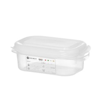 Hendi gN 1/9 beh&aring;llare polypropen - GN 1/9 - 0,6L