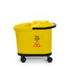 Secchio per mocio Hendi, 16L, Giallo, 405x296x(H)340mm