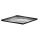 Hendi ovnsfad til Speed ovne Sort - 280x280x(H)15mm