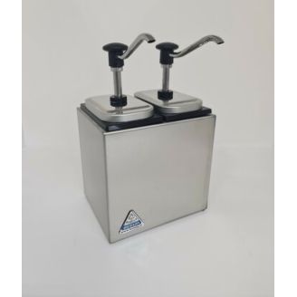Unbeheizte Saucenbar &ndash; 2 EBK-Druckknopfspender
