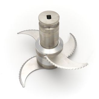 Maxima Messenblok Gekarteld Voor Keukenmachine / Cutter 70L