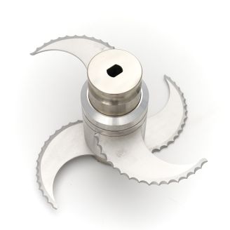 Maxima Messenblok Gekarteld Voor Keukenmachine / Cutter 20L
