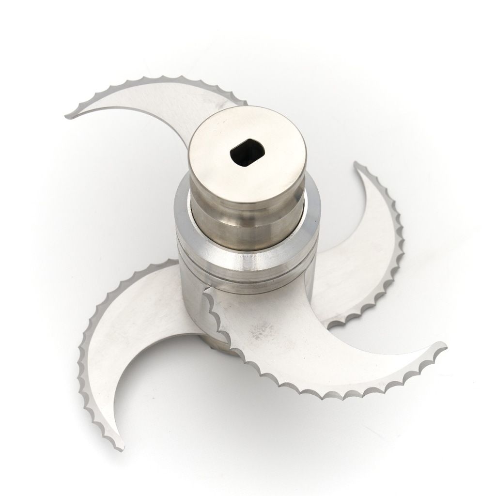 Maxima Messenblok Gekarteld Voor Keukenmachine / Cutter 20L