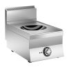 Wok &agrave; induction Mareno M1-600 avec 1 zone de cuisson, 40 cm