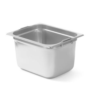 Hendi GN-beholder med udtr&aelig;kkelige h&aring;ndtag, GN 1/2, 12,5 l, (H) 200 mm