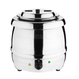 Buffalo Bouilloire en acier inoxydable 10 L