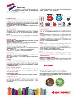 Gebruikers handleiding