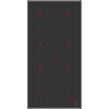 Plaque &agrave; induction Berner BI2EG7LED-B 7kW Punktstar