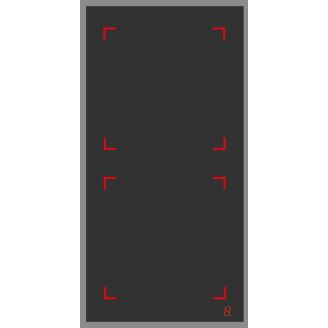 Table de cuisson &agrave; induction Berner BI4EGLSM9LED-A 32kW Sauteusenstar