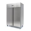 Maxima Frigorifero - 1200 L - 6 ripiani regolabili (2/1 GN) - Acciaio inox - con ruote
