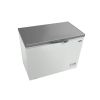 COMBISTEEL Cong&eacute;lateur en acier inoxydable avec couvercle 302 l