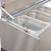 Diamond Balc&atilde;o refrigerado ventilado, 2 portas GN 1/1, 260 litros e estrutura refrigerada 7x GN 1/4