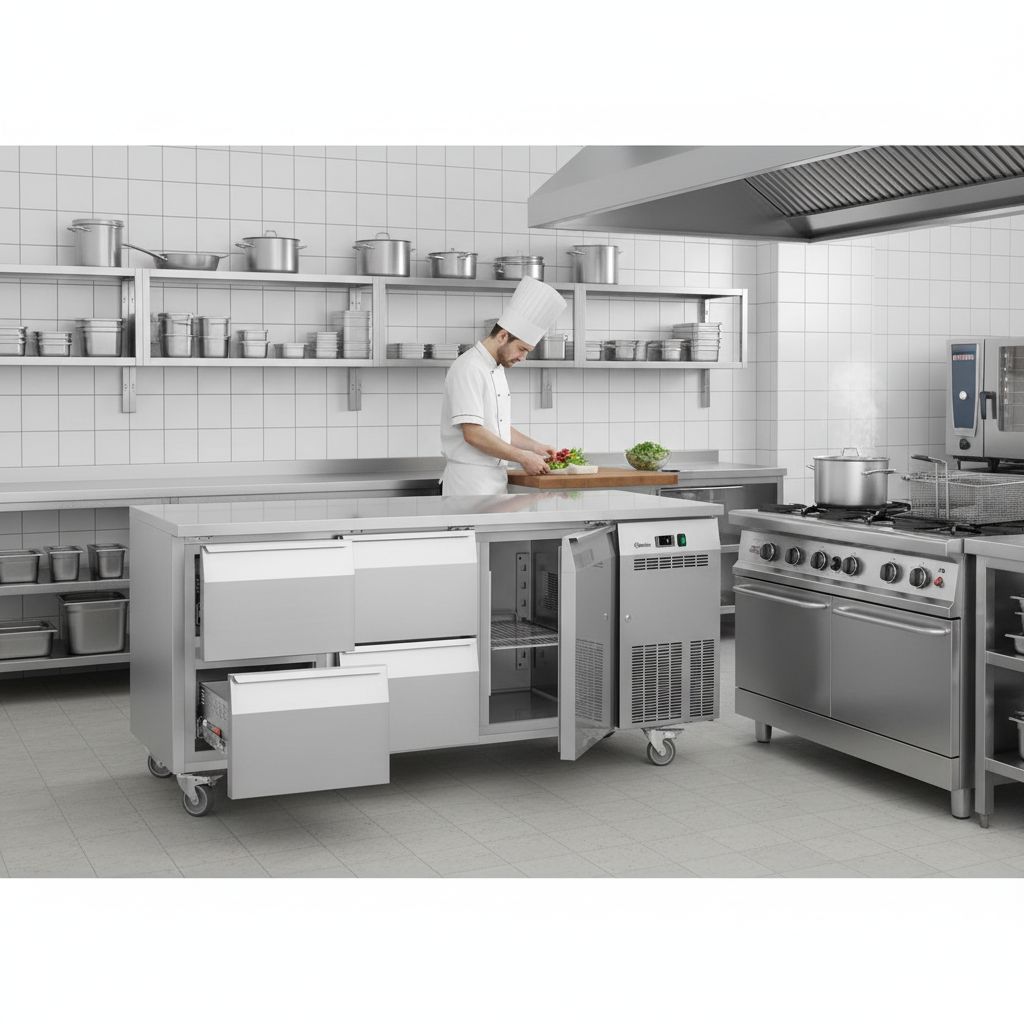Bartscher cooling table easy s4t1-1501