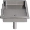 Cacerola empotrable de inducci&oacute;n Berner de 10 kW, 2 zonas, 600 mm