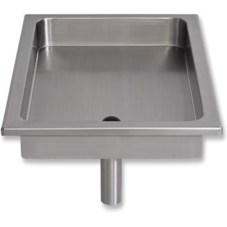 Plaque de cuisson &agrave; induction encastrable Berner, cocotte 10 kW, 2 zones, 800 mm