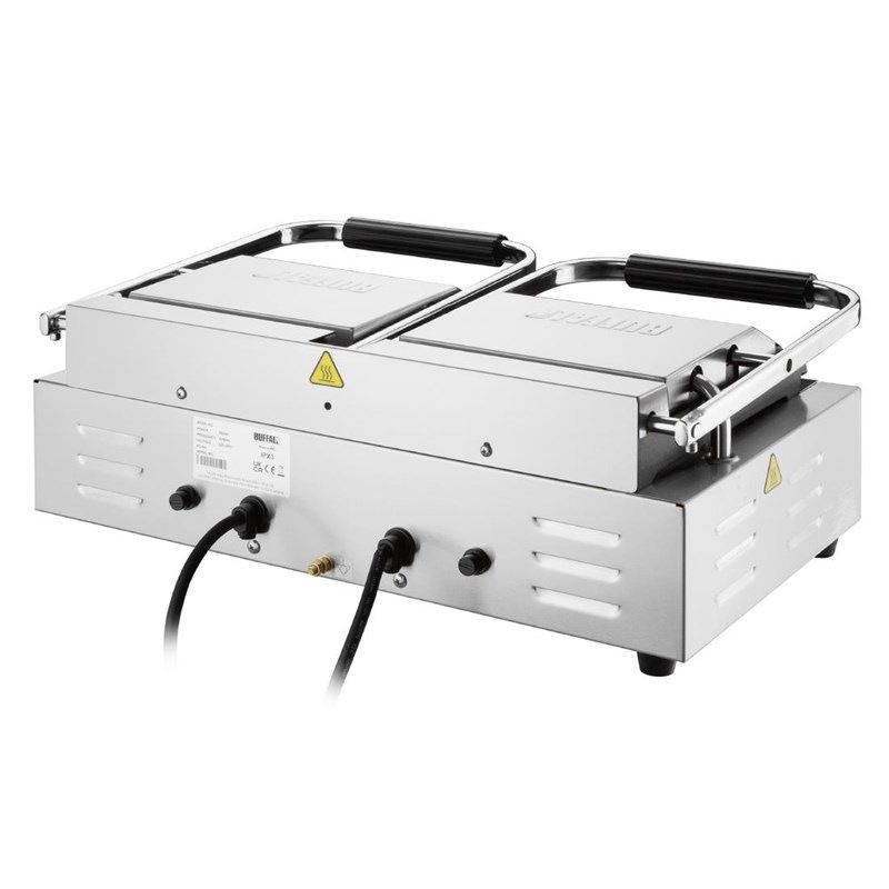 Buffalo Double Contact Grill Ribbed/Smooth