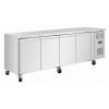 Polar Banco da lavoro refrigerato sottile a quattro ante serie U