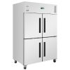 Polar Refrigerador gastronorm vertical de doble puerta tipo granero Serie G de 1200 litros