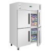 Polar Refrigerador gastronorm vertical de doble puerta tipo granero Serie G de 1200 litros