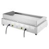 Buffalo Placa de parrilla cromada de doble zona de 790 mm