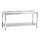 Bartscher work table with backsplash 700 1800mm