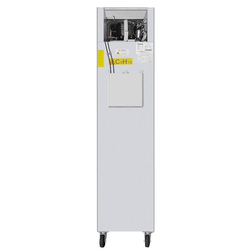 Congelador Polar Serie G Slim GN con 1 puerta y 2 cajones - 180L