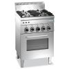 Saro fog&atilde;o a g&aacute;s + forno + grelha 4 bocas linha 600, g4sf6