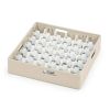 Rhima universal korg, beige, 500x500 mm. - 36 fack, 35000072