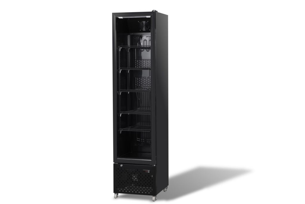 COMBISTEEL Refrigerator 1 narrow glass door