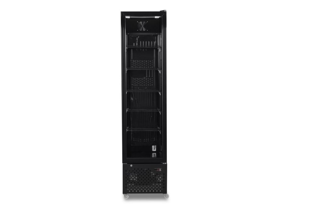 COMBISTEEL Refrigerator 1 narrow glass door