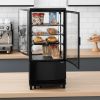 Mini vitrine refrigerada Bartscher 75L2T preta