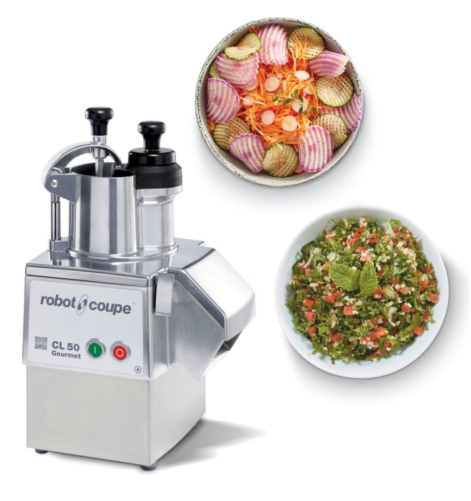 Robot Coupe Groentesnijder CL50 Gourmet 400V, Snelheid 375 tpm