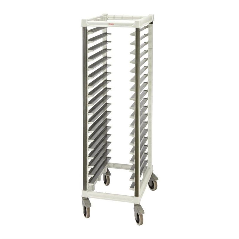 Cambro Ultimate full-height bakery trolley with extended rail